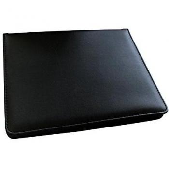 Carpeta de anillas Alassio Benaco A5 polipiel negra