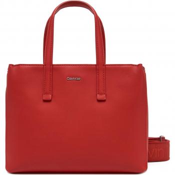 Bolso Tote Pequeño Calvin Klein Rojo