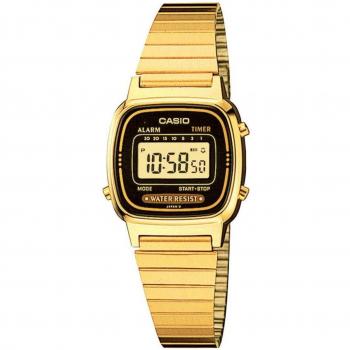 Casio La670wga-1df Reloj Digital de Pulsera para Mujer en Acero Dorado