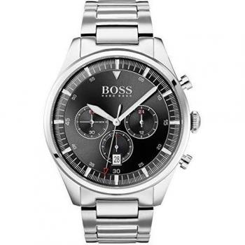 BOSS Reloj Cronógrafo de Cuarzo para hombre con Correa en Acero Inoxidable plateada