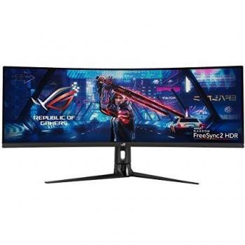 ASUS ROG STRIX Curved XG43VQ, 43 Ultra-Wide (3840x1200) Gaming monitor, VA, up to 120Hz, DCI-P3 90%, DP, HDMI, USB3.0, FreeSync 2 HDR, DisplayHDR400, Shadow Boost