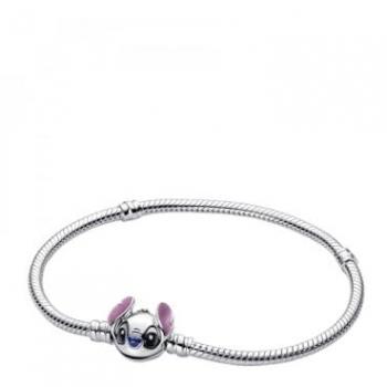 Pulsera Pandora Cadena de Serpiente Stitch Disney 19 cm