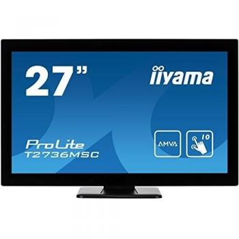 Iiyama ProLite T2736MSC-B1 Monitor PC 68,6 cm (27) 1920 x 1080 Pixel Full HD LED Touch screen Nero