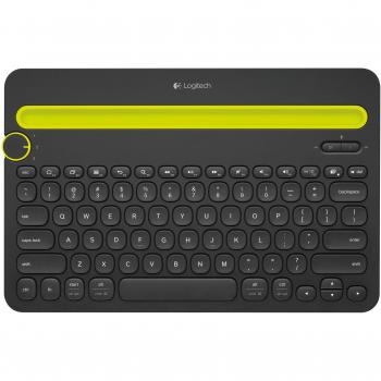 Logitech K480 Wireless Bluetooth Multimedia Keyboard con Tasti Funzione Italiano