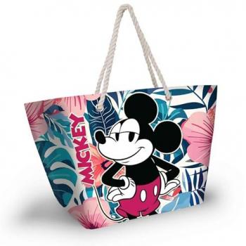 Bolsa de Playa Disney Mickey Mouse Floral