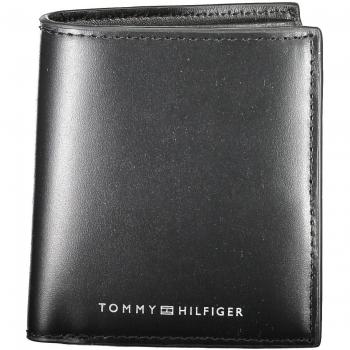 Cartera Tommy Hilfiger Hombre Negra 10621