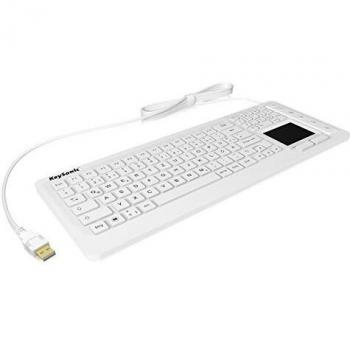 Tastiera KeySonic KSK-6231INEL Cablata Bianco