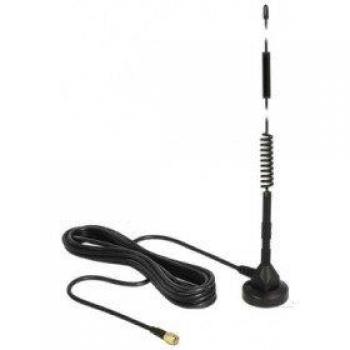 Delock Antenna LTE SMA 5 dBi 33,7 cm Fissa Omnidirezionale con Magnete