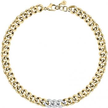 Colgante de Acero Inoxidable con Baño Dorado Morellato GIOIELLI