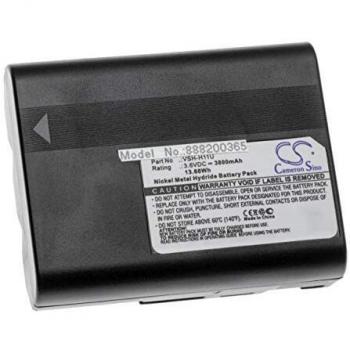 VHBW Batteria NiMH 3800mAh 3.6V Compatibile Juniper GPS
