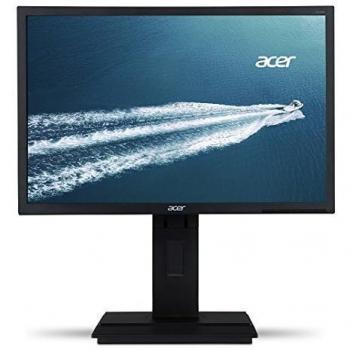 Acer B246HLYMDR Monitor da 24, Display Full HD (1920 x 1080), 60Hz, Contrasto 100M:1, Luminosità 250 cd/m², Tempo Risposta 5 ms, VGA, DVI, Speaker Integrati, Pivot, Regolazione di Altezza