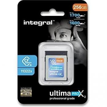 Integral 256GB UltimaPro X2 CFexpress Memory B 2.0