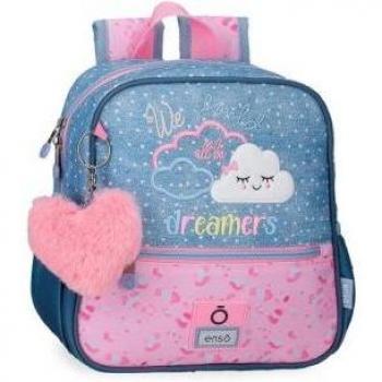 Enso para niños. Mochila pequeña Enso Dreamer adaptable a carro azul