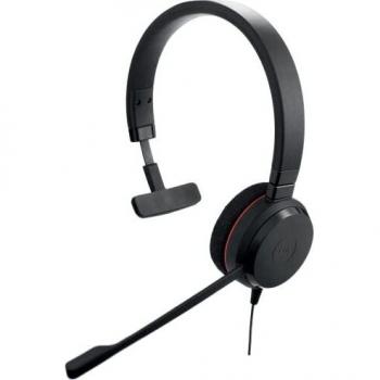 Jabra evolve 20 cuffia con microfono monoaurale ms usb-c nero