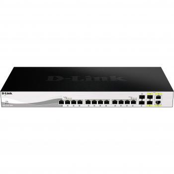 D-Link DXS-1210-16TC Managed Network Switch Layer 2 10G Ethernet (100/1000/10000) Black