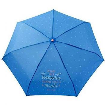 Mr. Wonderful Paraguas Clásico 19 cm Multicolor