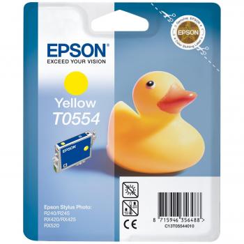 Epson C13T05544010 Cartuccia Inkjet Blister RS Stylos Photo, Giallo