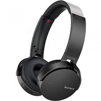 Sony MDR-XB650BT Wireless Headphones with Enhanced Bass, 30mm Driver, Bluetooth, NFC, Black