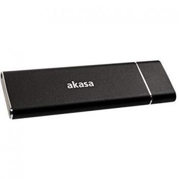 Custodia USB 3.1 M.2 SSD Akasa Nero