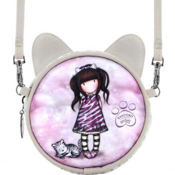 Bolso Bandolera Gorjuss Ruby Wild Gris (13,5 x 5,5 x 13,5 cm)