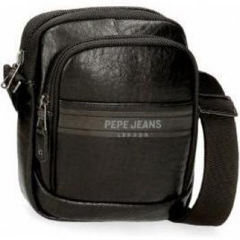 Pepe Jeans Bandolera dos compartimentos negro
