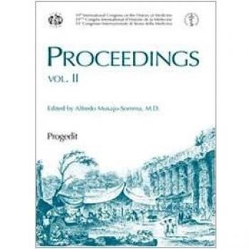 Proceedings. 39° Congresso internazionale di storia della medicina. Ediz. inglese