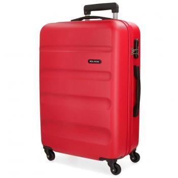 Roll Road Flex Maleta Mediana Roja 46x64x23 cms Rígida ABS