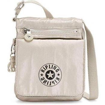 Kipling Nuevo Eldorado, Mujeres, Plateado (Cloud Metal C), Única