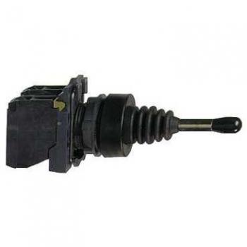 Joystick Schneider Electric 2D Ř22 XD5PA12 Pulsante+Interruttore Nero