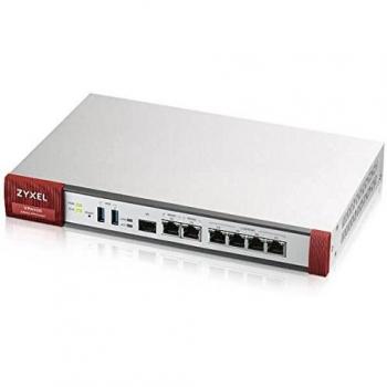 ATP500 Firewall ZXYEL con 7xOPT e 1xSFP, VPN: 200 IPSec/L2TP, 150 SSL INCLUDE 1 ANNO NEBULA PRO Consigliato per 100 utenti