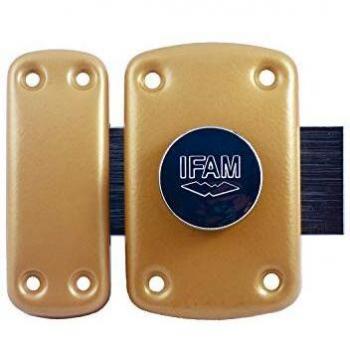 Cerrojo de Seguridad B5.50 con Cilindro Latonado de la Marca Ifam