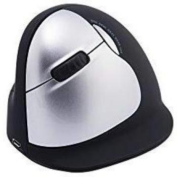 R-Go Tools HE Mouse Ergonomico Verticale per Mancini Grande Senza Fili