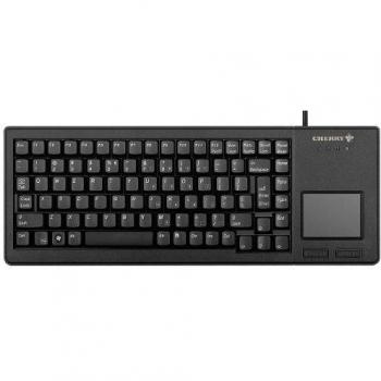 CHERRY XS Touchpad tastiera USB QWERTY Inglese UK Nero