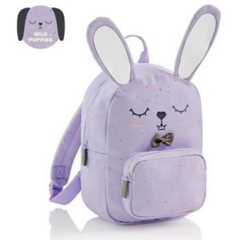 MOCHILA WILD PUPPIES CONEJITO PERGAMINO