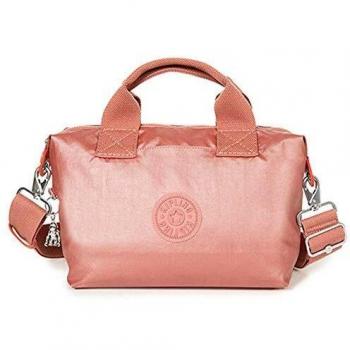 Kipling Kala Mini, Bolso para Mujer, Metallic Rust O (Rosa), S
