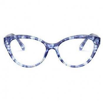 Ralph por Ralph Lauren Marco de gafas de prescripción de mariposa RA7116 para mujer, Lentes de demostración y habana violeta