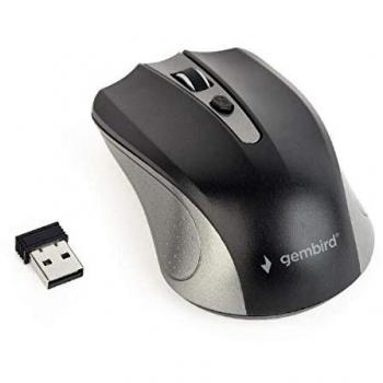 Techmade Gembird Mouse Senza Fili Space Grey Black