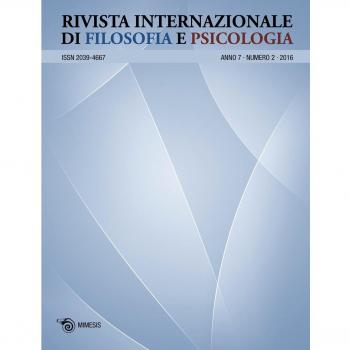 Rivista internazionale di filosofia e psicologia (2016) (Vol. 2)