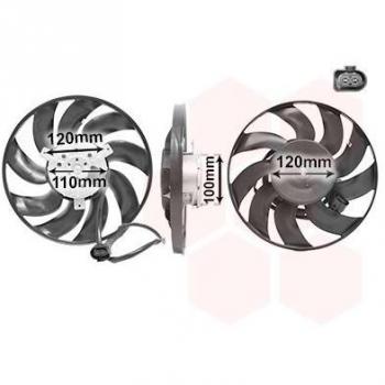 Ventilador de Radiador Van Wezel 5896744