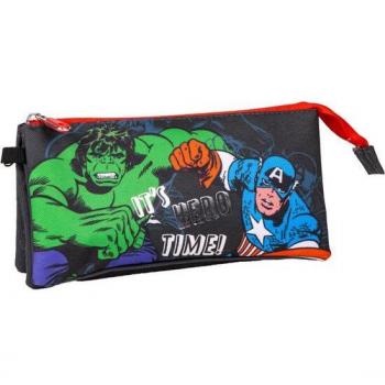 Estuche Portatodo 3 Compartimentos Avengers