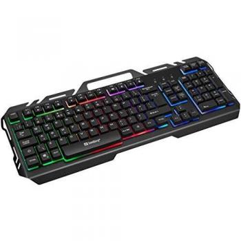 Tastiera Gaming USB AZERTY Belga Sandberg 640‑25 Nera