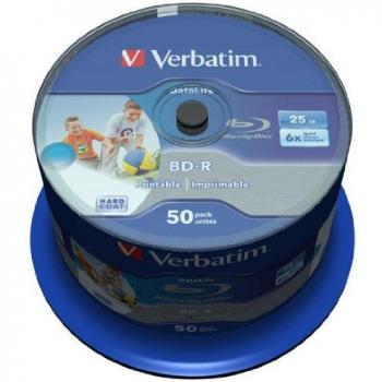 BD-R Blu-ray 25 GB Verbatim Stampabili x50