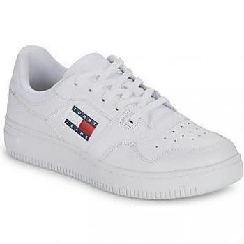 Zapatilla Tommy Hilfiger Retro Basket Ess White 36 Blanco