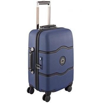 DELSEY Chatelet Hard + Maleta, 68 cm, 72 Liters, Azul (Bleu)