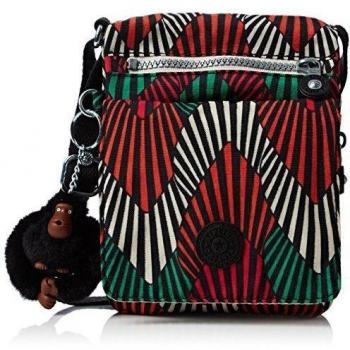 Kipling Eldorado Bolso Bandolera, Multicolor (Tropic Palm CT)