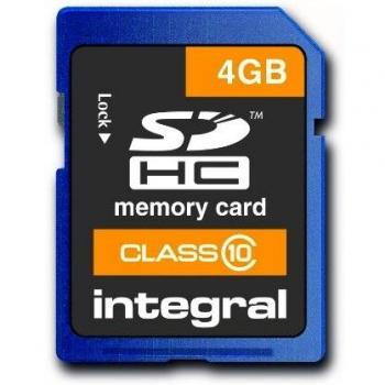 Integral INSDH4G10V1 Class 10 SDHC Secure Digital