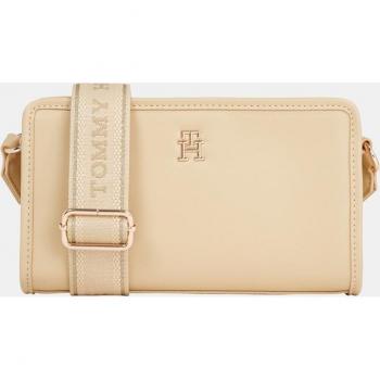 Bolso Tommy Hilfiger Monotype Crossover Tostado
