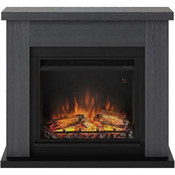 Chimenea Eléctrica Power Flame con Revestimiento Frode Gris