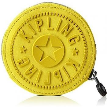 Kipling Aeryn, Monedero Para Mujer, Amarillo (REF34N Mustard Yellow), 10x10x2 cm