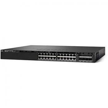 Cisco Catalyst WS-C3650-24TD-E Networking Managed Layer 3 Gigabit Ethernet (10/100/1000) Black 1U